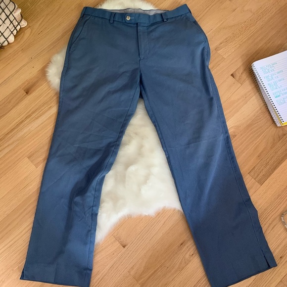 NWOT Peter Millar Crown‎ Sport Blue Checker Pants - Picture 3 of 7